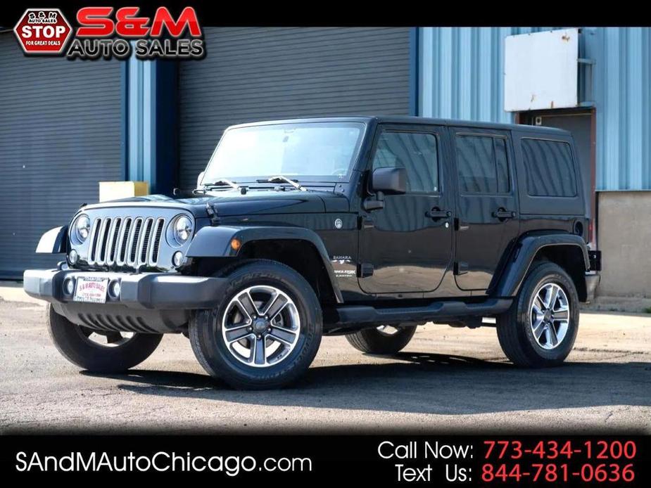 used 2018 Jeep Wrangler JK Unlimited car, priced at $21,998