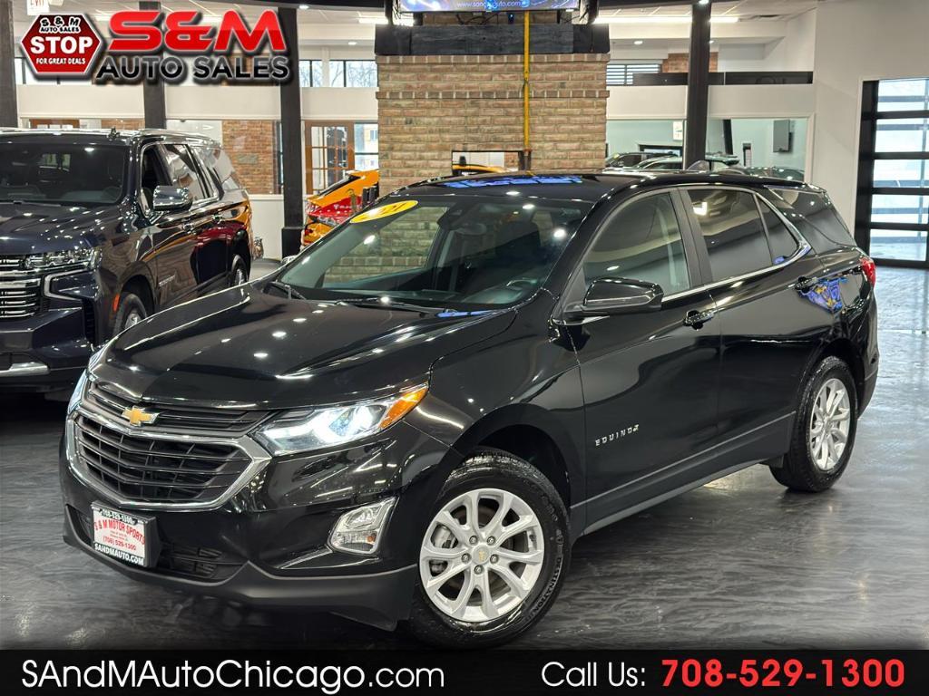 used 2021 Chevrolet Equinox car, priced at $14,988