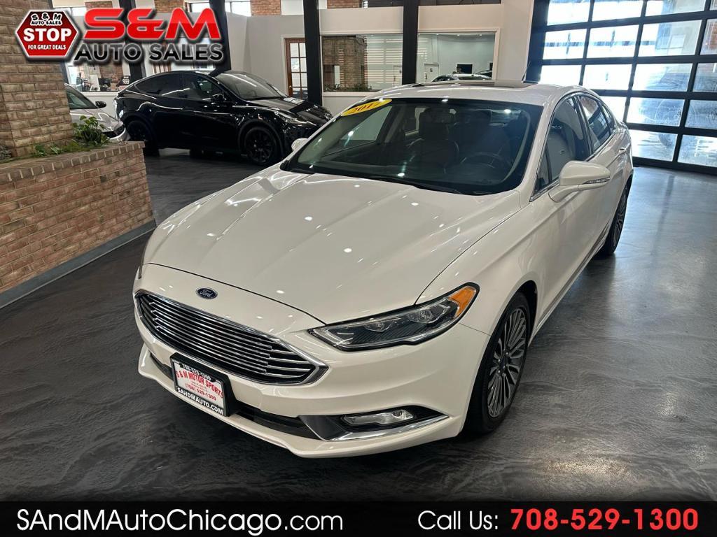 used 2017 Ford Fusion car, priced at $10,988