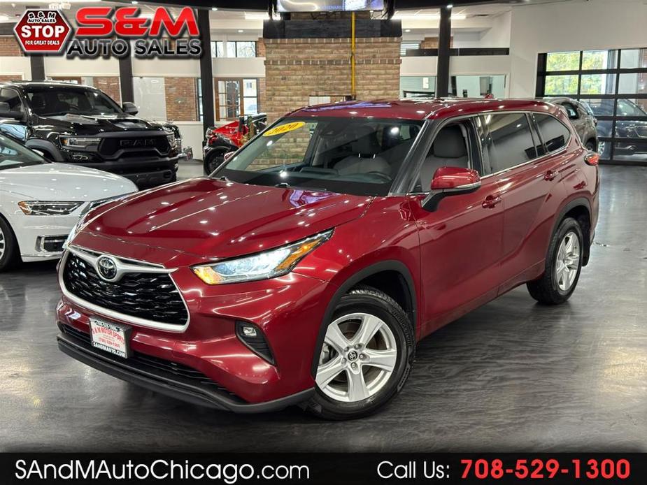 used 2020 Toyota Highlander car, priced at $25,988