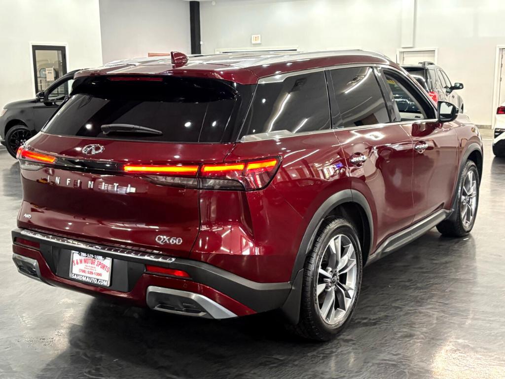 used 2022 INFINITI QX60 car, priced at $36,488