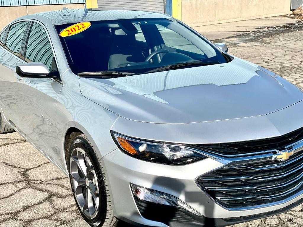 used 2022 Chevrolet Malibu car, priced at $13,695