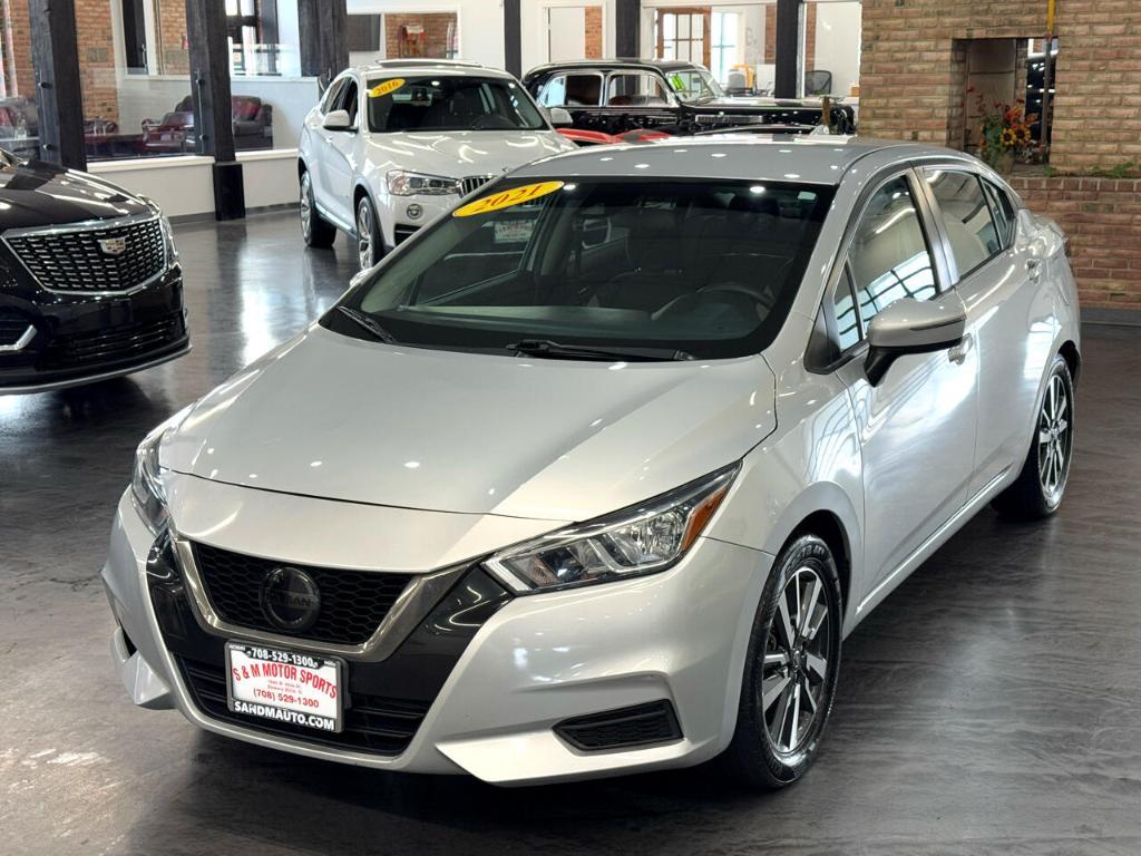 used 2021 Nissan Versa car, priced at $12,488