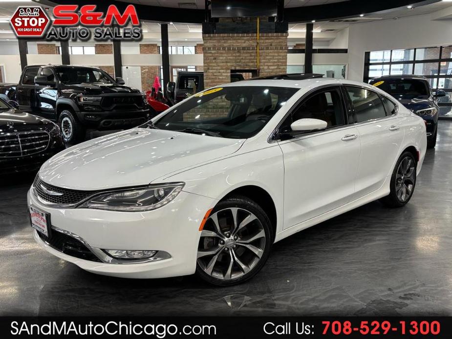 used 2015 Chrysler 200 car, priced at $11,988