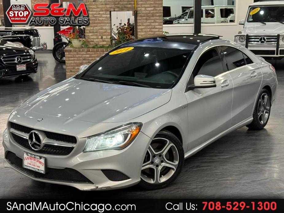 used 2014 Mercedes-Benz CLA-Class car, priced at $12,988