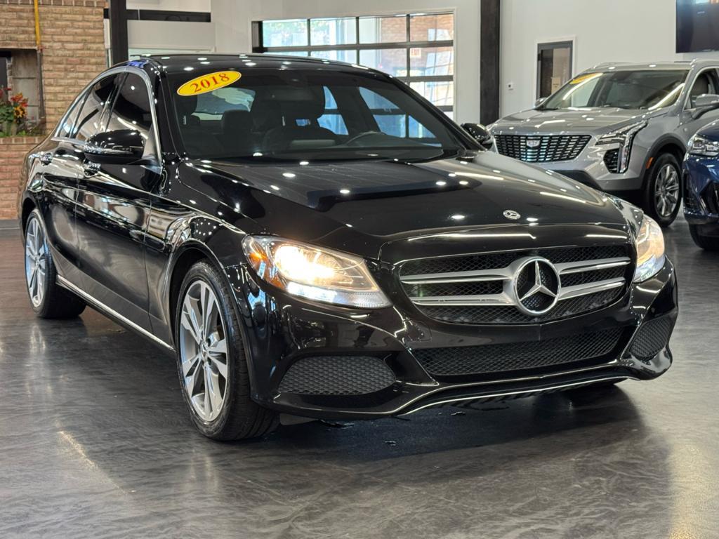 used 2018 Mercedes-Benz C-Class car, priced at $19,495