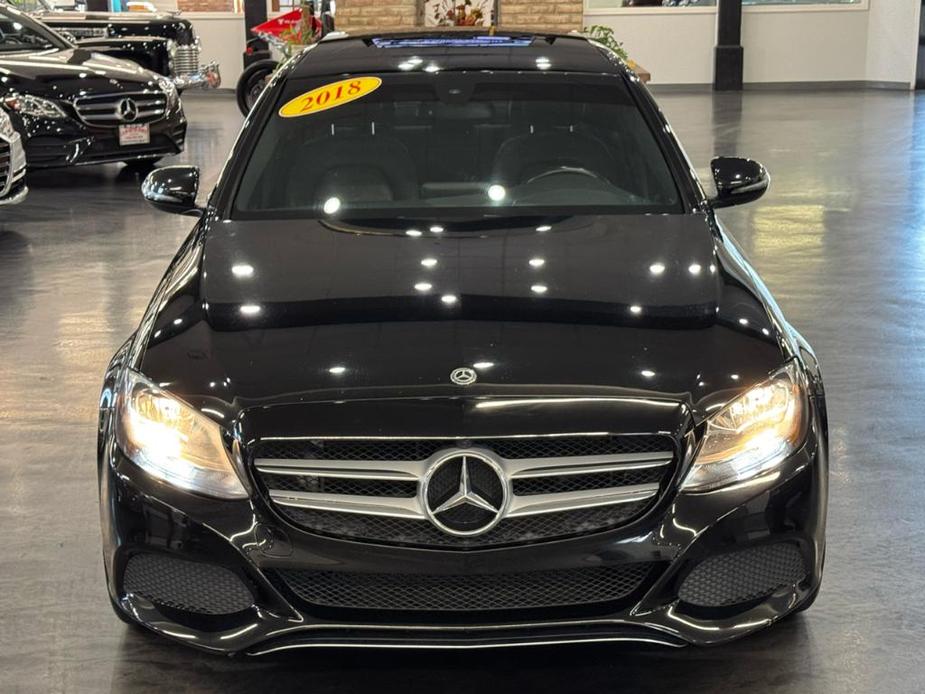 used 2018 Mercedes-Benz C-Class car, priced at $19,495