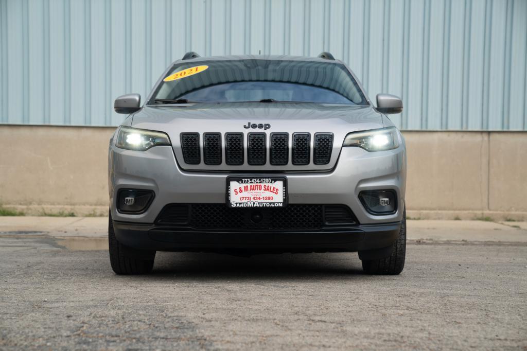 used 2021 Jeep Cherokee car, priced at $13,995