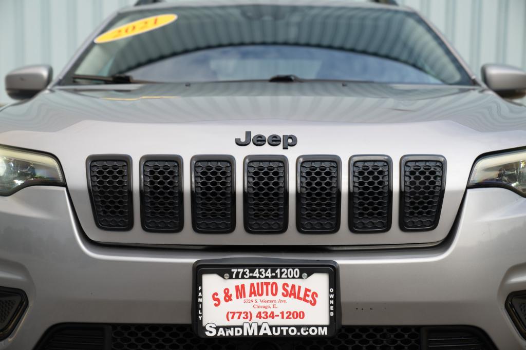 used 2021 Jeep Cherokee car, priced at $13,995