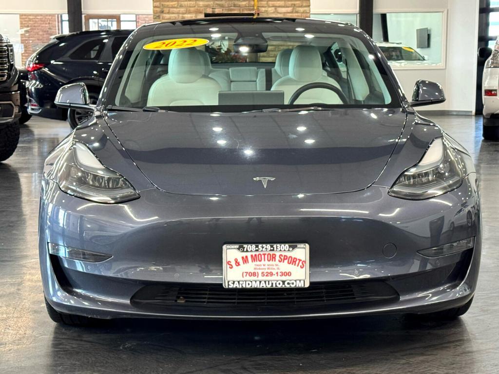 used 2022 Tesla Model 3 car, priced at $22,988