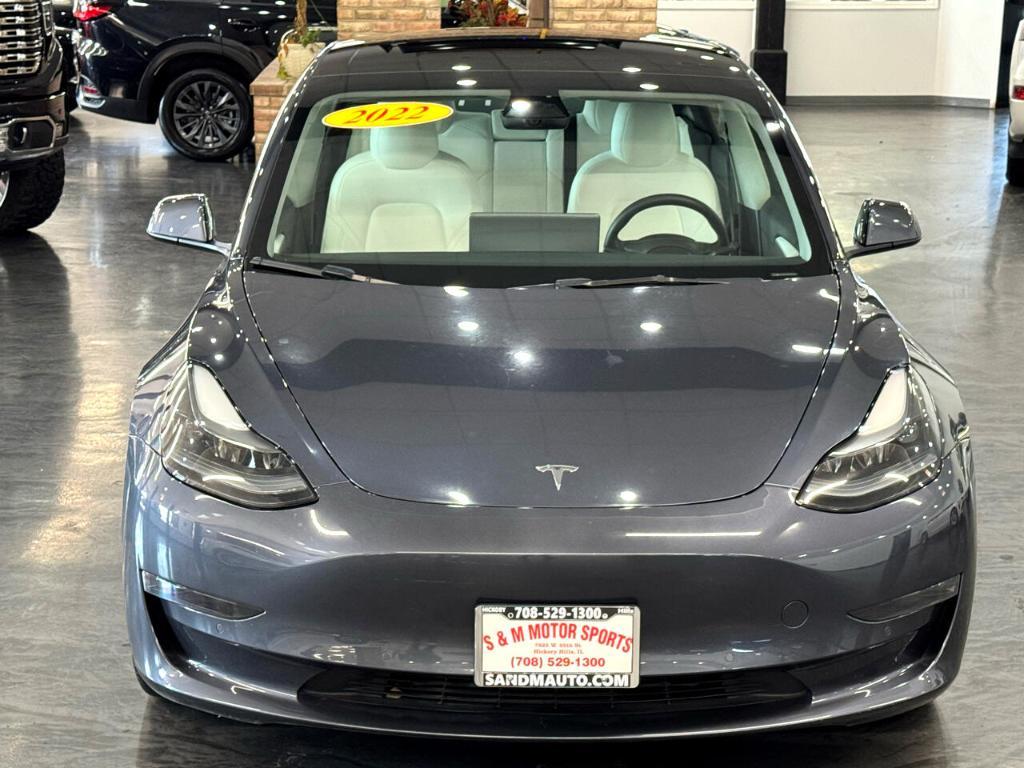 used 2022 Tesla Model 3 car, priced at $22,988