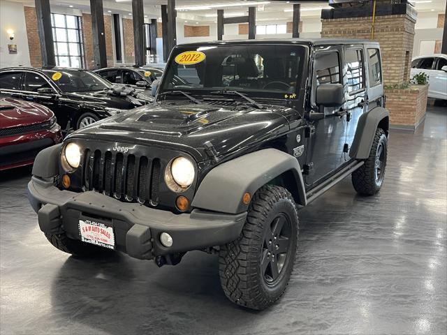 used 2012 Jeep Wrangler Unlimited car, priced at $18,788