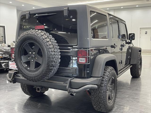 used 2012 Jeep Wrangler Unlimited car, priced at $18,788