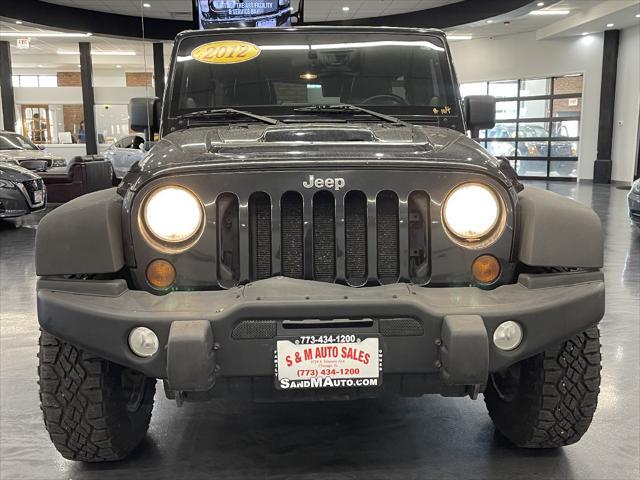 used 2012 Jeep Wrangler Unlimited car, priced at $18,788