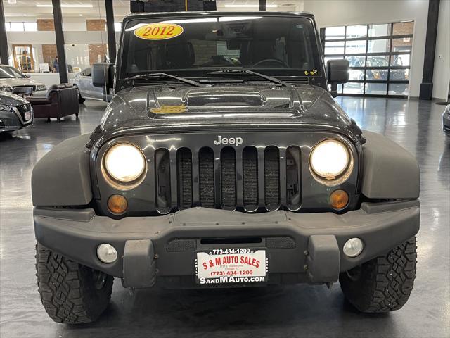 used 2012 Jeep Wrangler Unlimited car, priced at $18,788