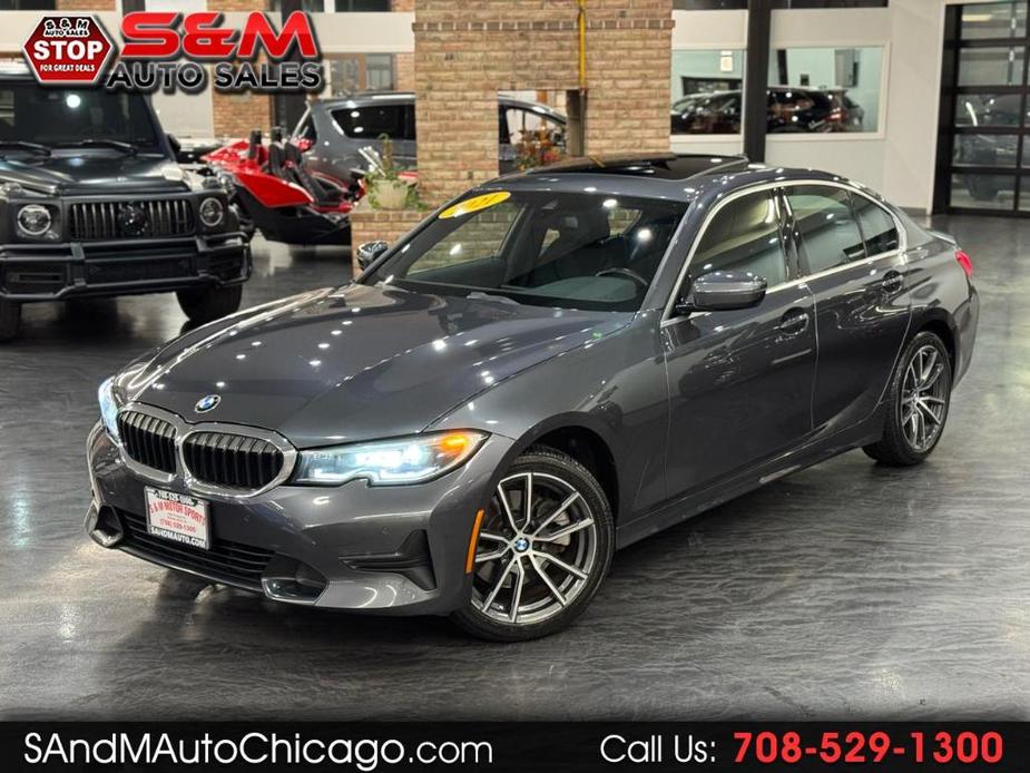 used 2021 BMW 330 car, priced at $23,988