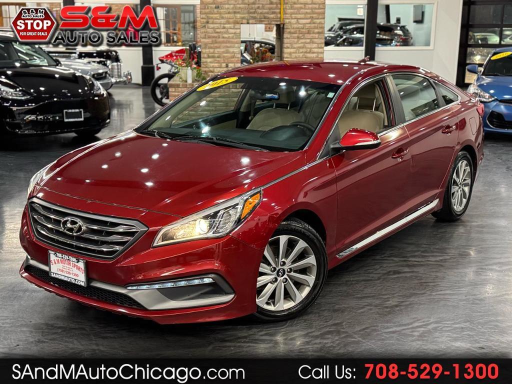 used 2015 Hyundai Sonata car, priced at $7,988