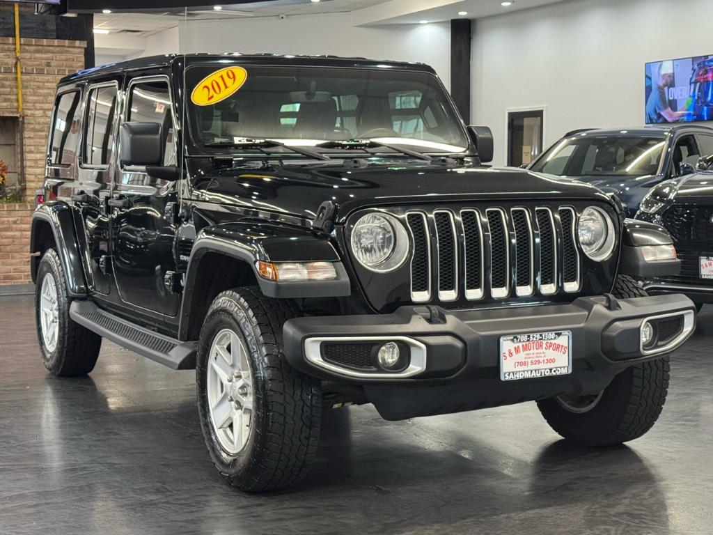 used 2019 Jeep Wrangler Unlimited car, priced at $28,988