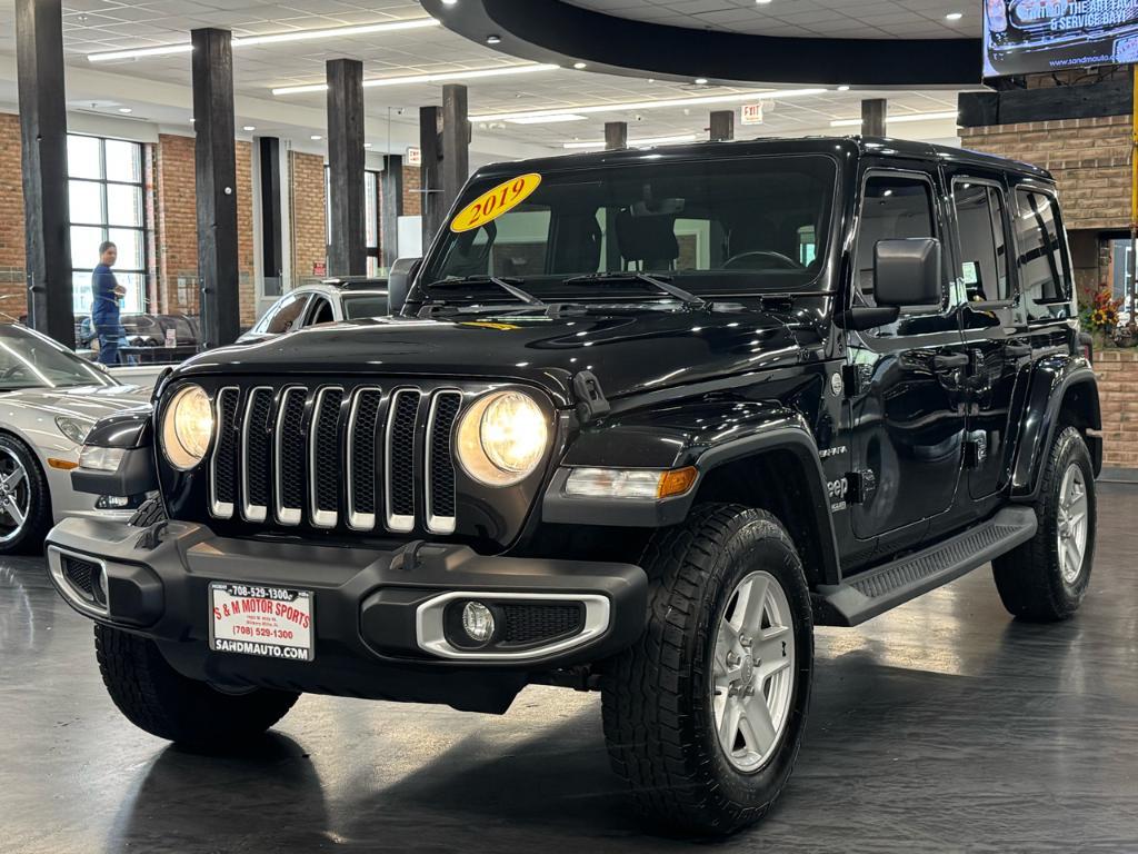 used 2019 Jeep Wrangler Unlimited car, priced at $28,988