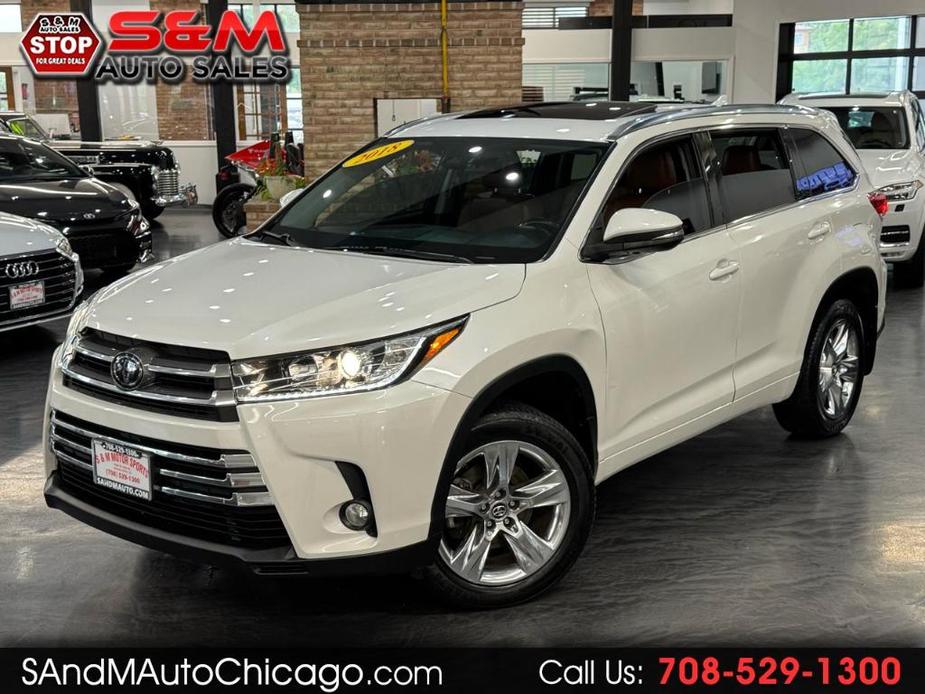 used 2018 Toyota Highlander car, priced at $29,988