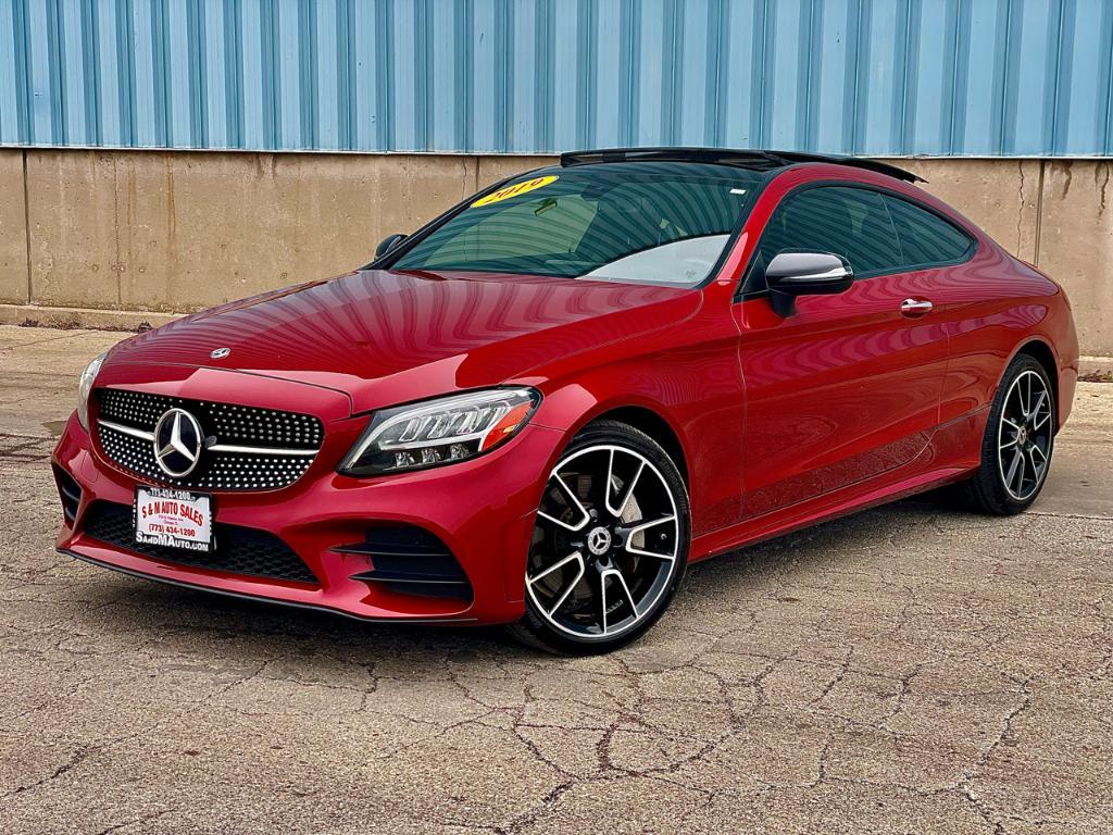 used 2019 Mercedes-Benz C-Class car, priced at $19,995