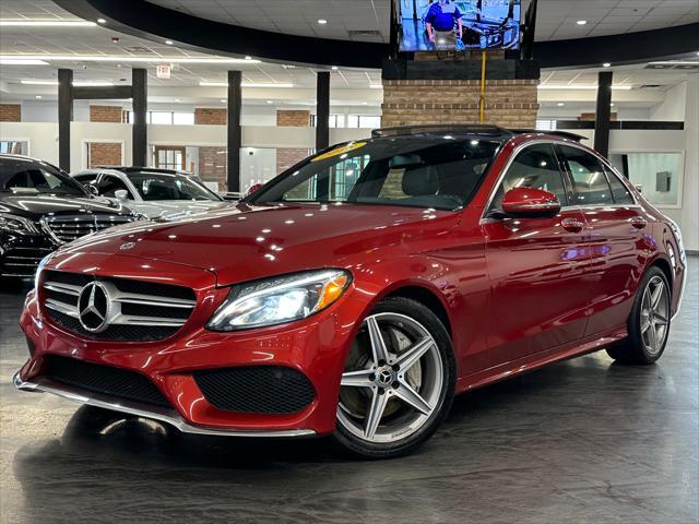 used 2018 Mercedes-Benz C-Class car, priced at $16,488