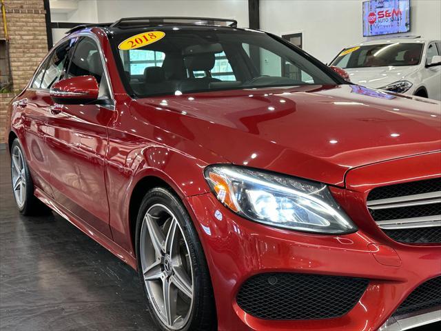 used 2018 Mercedes-Benz C-Class car, priced at $16,488