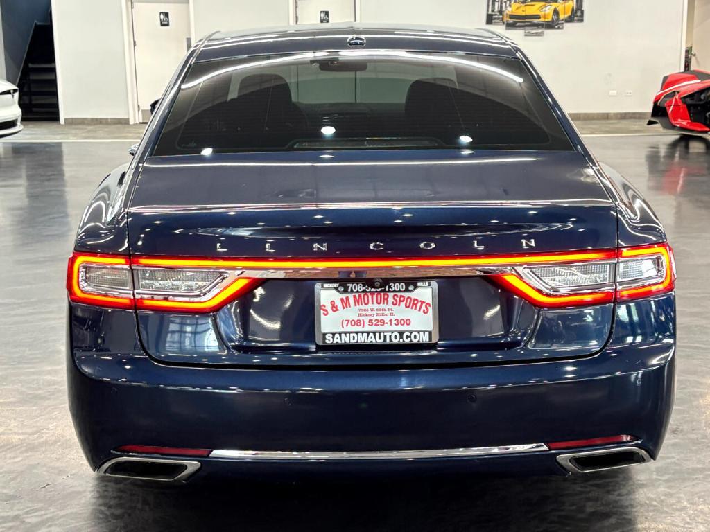 used 2017 Lincoln Continental car, priced at $15,488