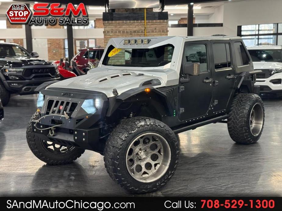 used 2017 Jeep Wrangler Unlimited car, priced at $27,988