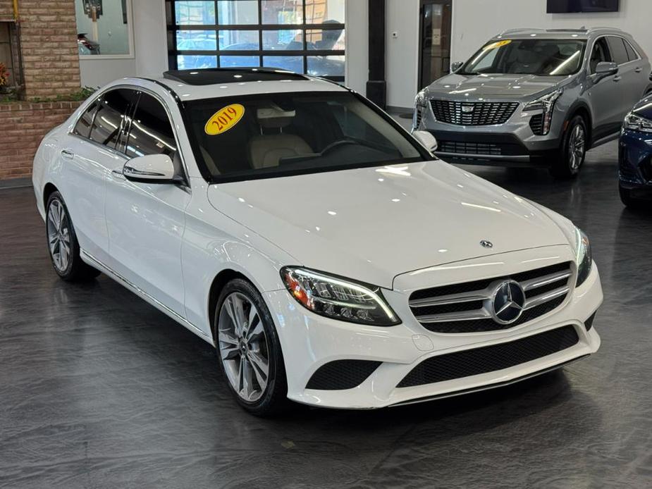 used 2019 Mercedes-Benz C-Class car, priced at $17,888