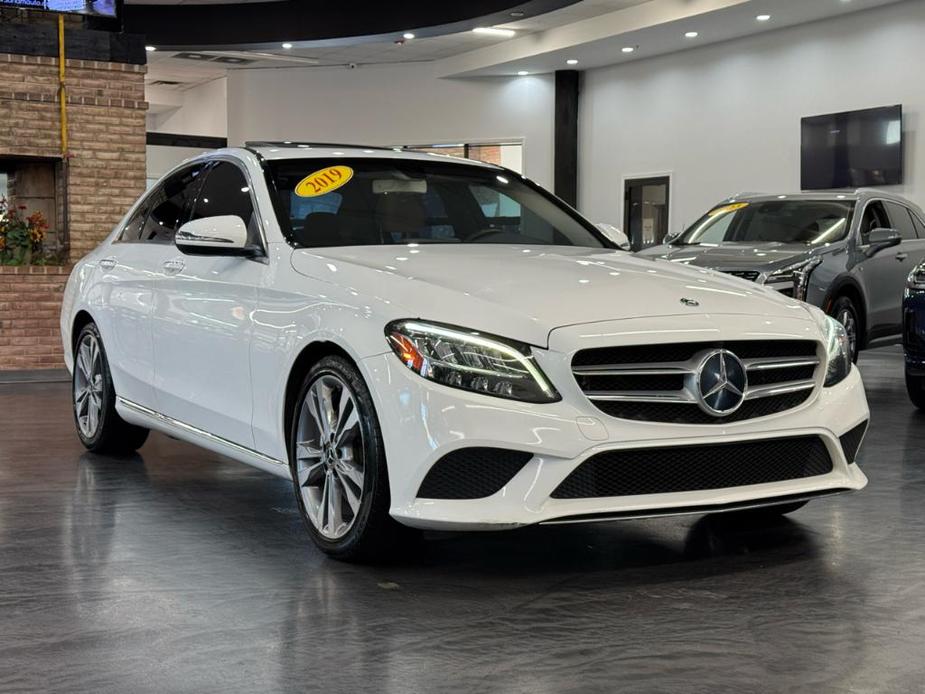 used 2019 Mercedes-Benz C-Class car, priced at $17,888