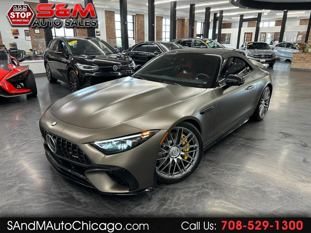 used 2022 Mercedes-Benz AMG SL 63 car, priced at $99,995