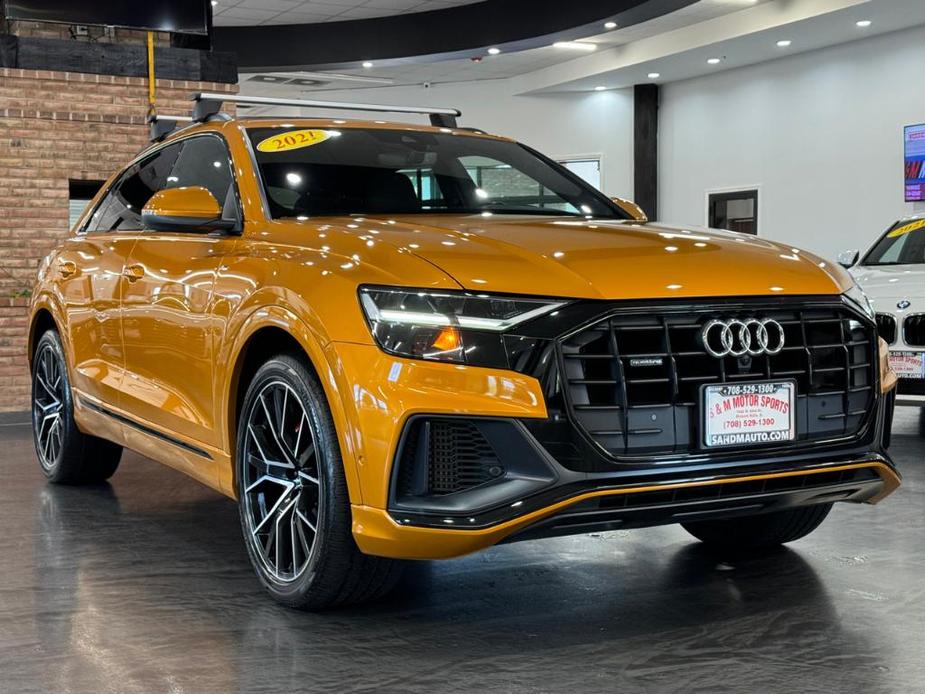 used 2021 Audi Q8 car, priced at $44,988