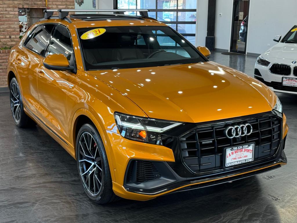 used 2021 Audi Q8 car, priced at $44,988