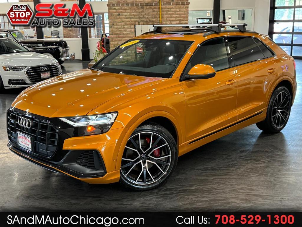 used 2021 Audi Q8 car, priced at $44,988