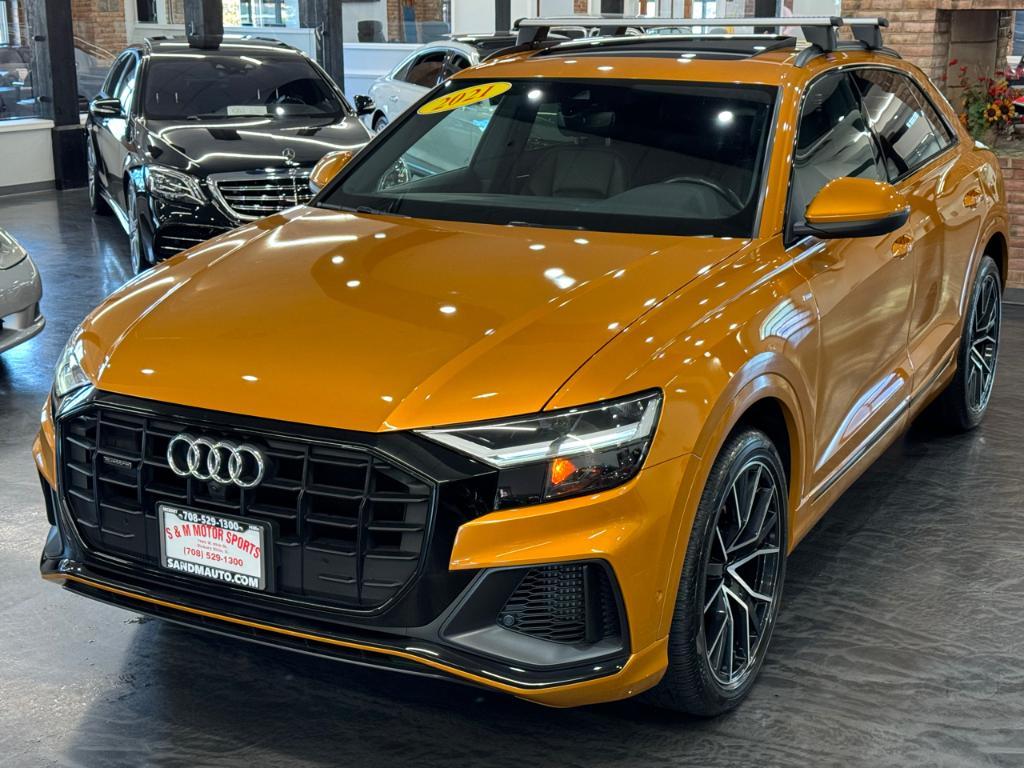 used 2021 Audi Q8 car, priced at $44,988