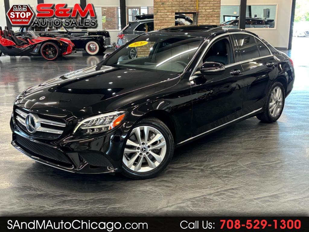 used 2020 Mercedes-Benz C-Class car, priced at $19,988