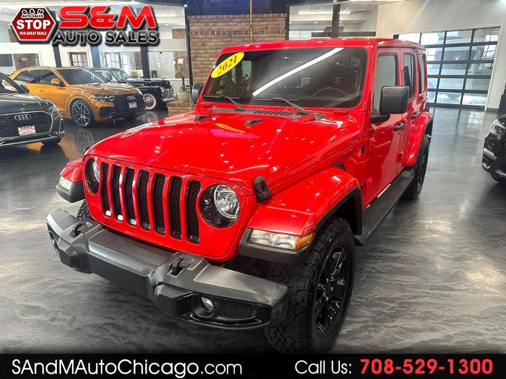 used 2021 Jeep Wrangler Unlimited car, priced at $31,995