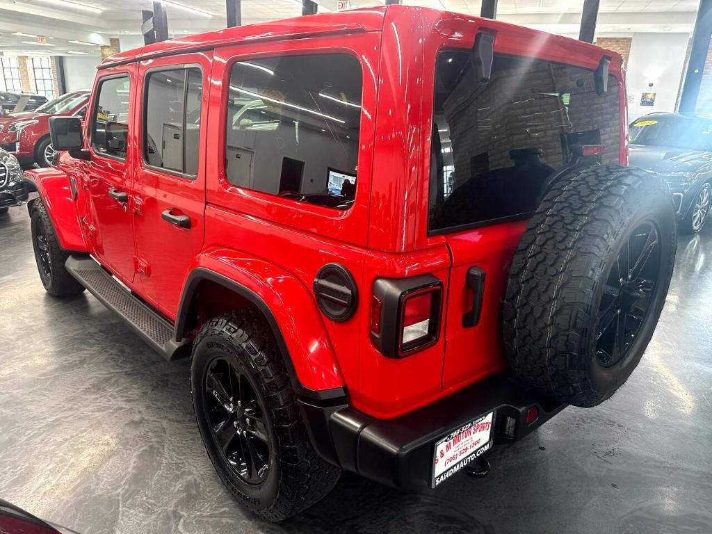 used 2021 Jeep Wrangler Unlimited car, priced at $31,995
