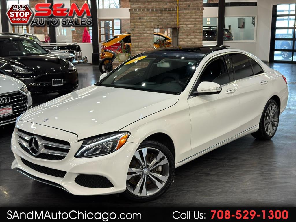 used 2015 Mercedes-Benz C-Class car, priced at $11,488