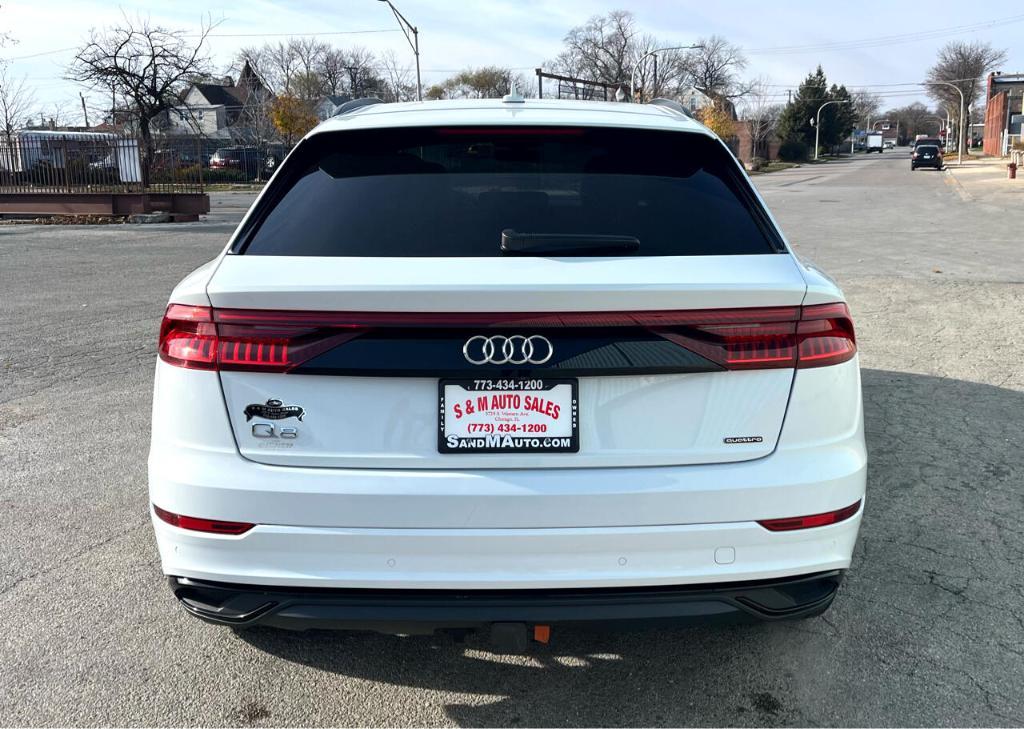 used 2020 Audi Q8 car, priced at $32,495