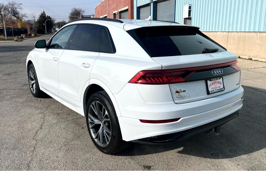 used 2020 Audi Q8 car, priced at $32,495