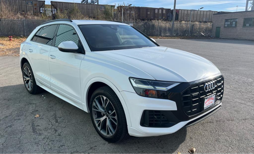 used 2020 Audi Q8 car, priced at $35,995