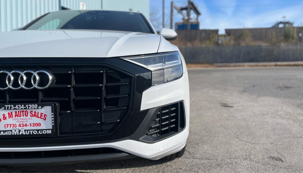 used 2020 Audi Q8 car, priced at $35,995