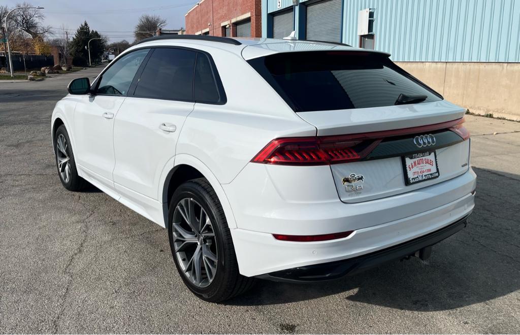 used 2020 Audi Q8 car, priced at $35,995