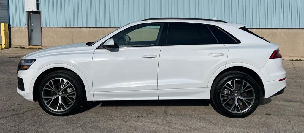 used 2020 Audi Q8 car, priced at $35,995