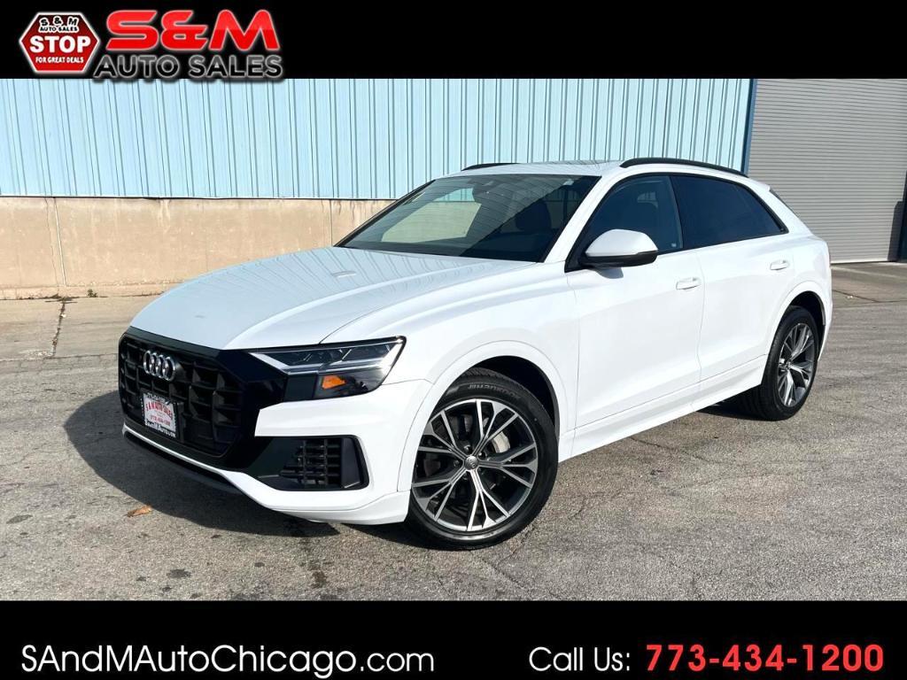 used 2020 Audi Q8 car, priced at $32,495
