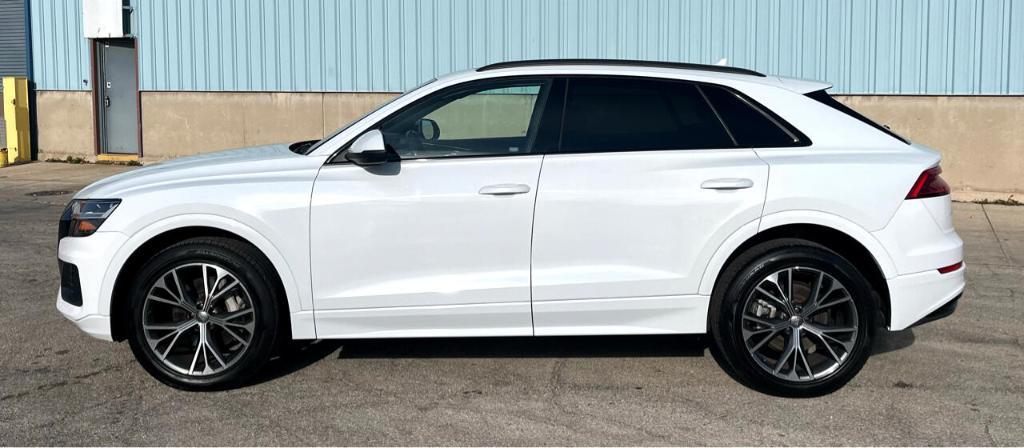 used 2020 Audi Q8 car, priced at $32,495