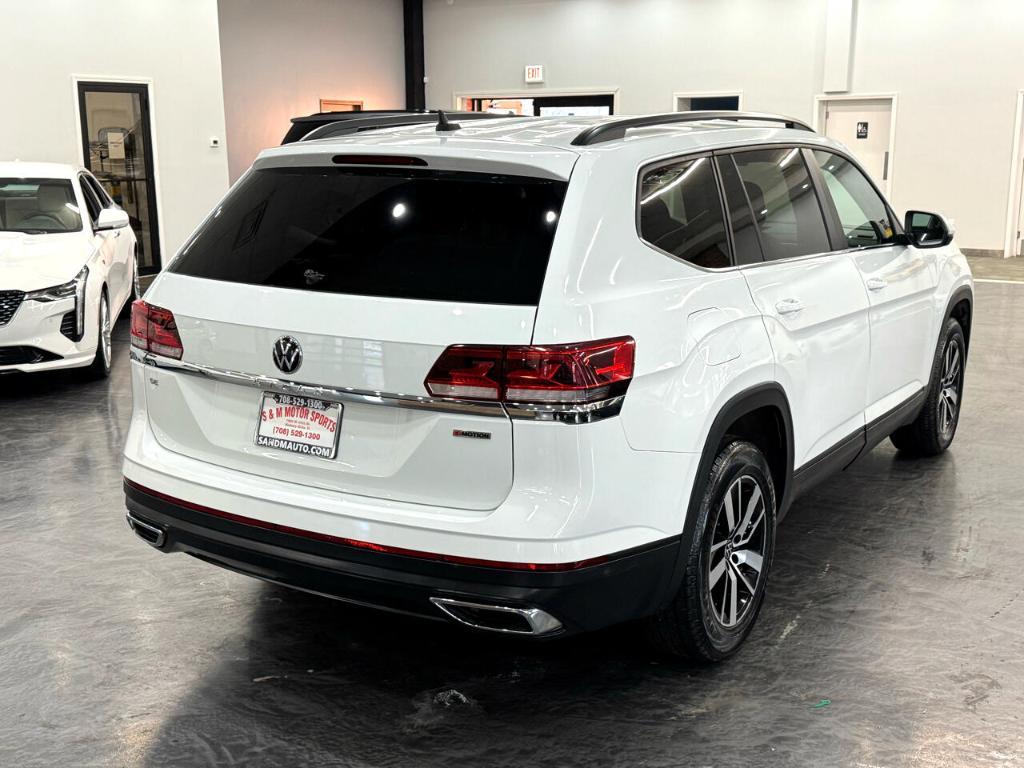 used 2021 Volkswagen Atlas car, priced at $20,988