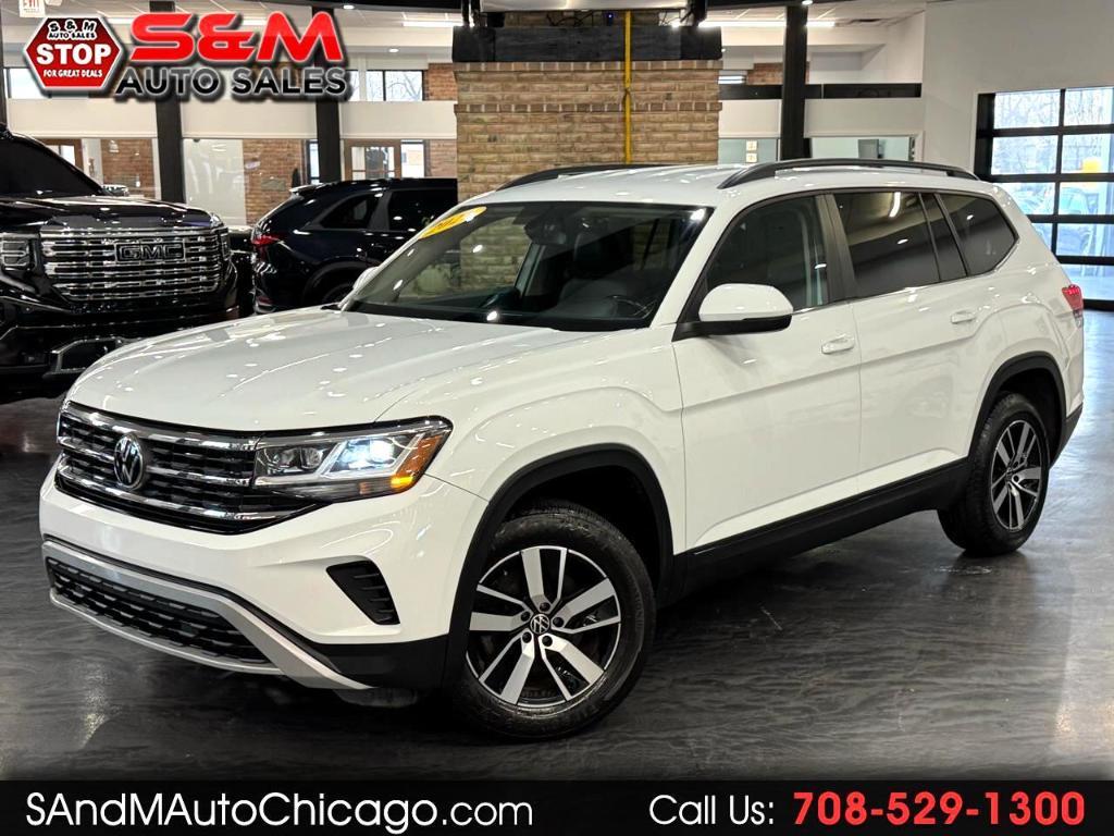 used 2021 Volkswagen Atlas car, priced at $20,988